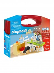 PLAYMOBIL, City Life, vet visit carry case