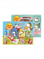 Chupa Chups Markers (Hello Kitty & Smurfs) 84g